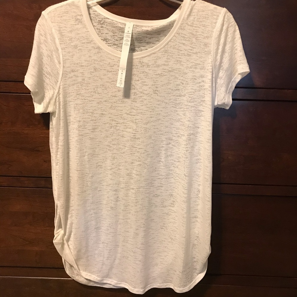 Lululemon sheer t shirt